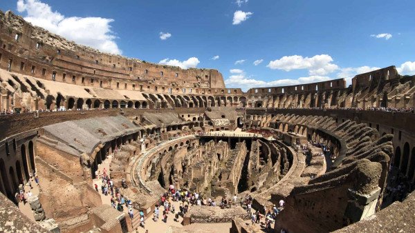 Colosseum tour with special access to arena floor Access of Roman forum and palatine hill